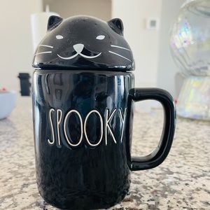 Rae Dunn Spooky Cat Mug
